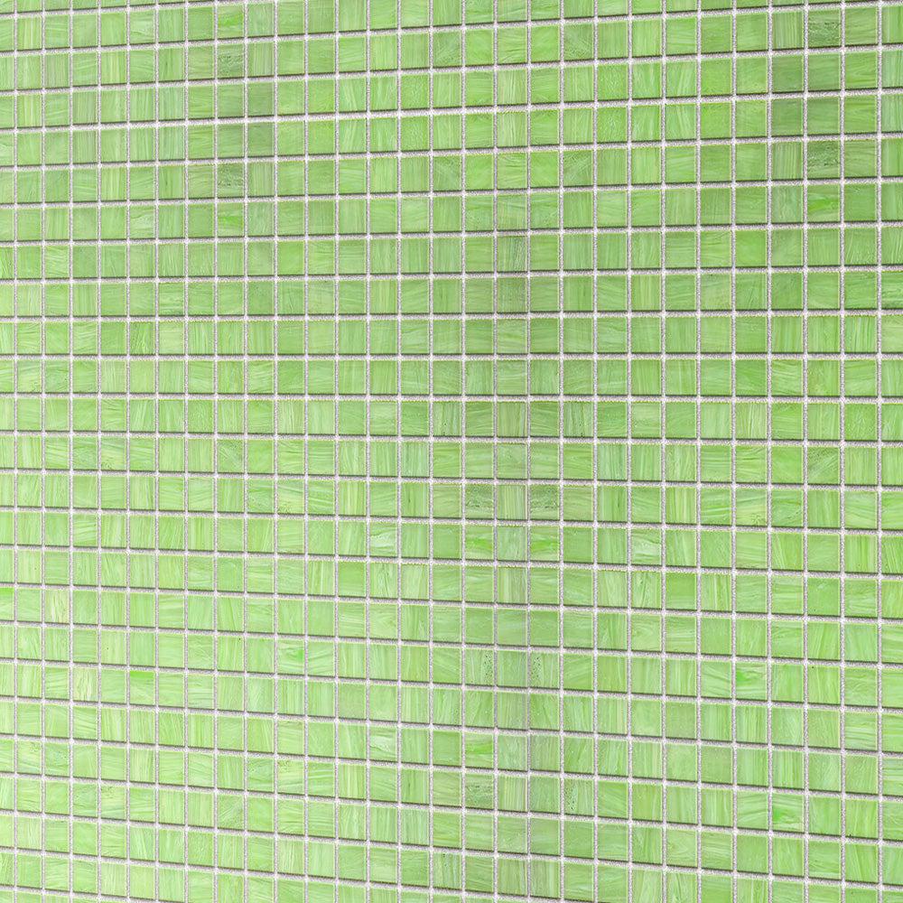 Pistachio Squares Glass Pool Tile | Tile Club