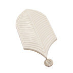 Plume Cream Feather Ceramic Tile | Tile Club