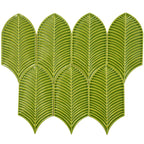 Plume Apple Feather Ceramic Tile | Tile Club