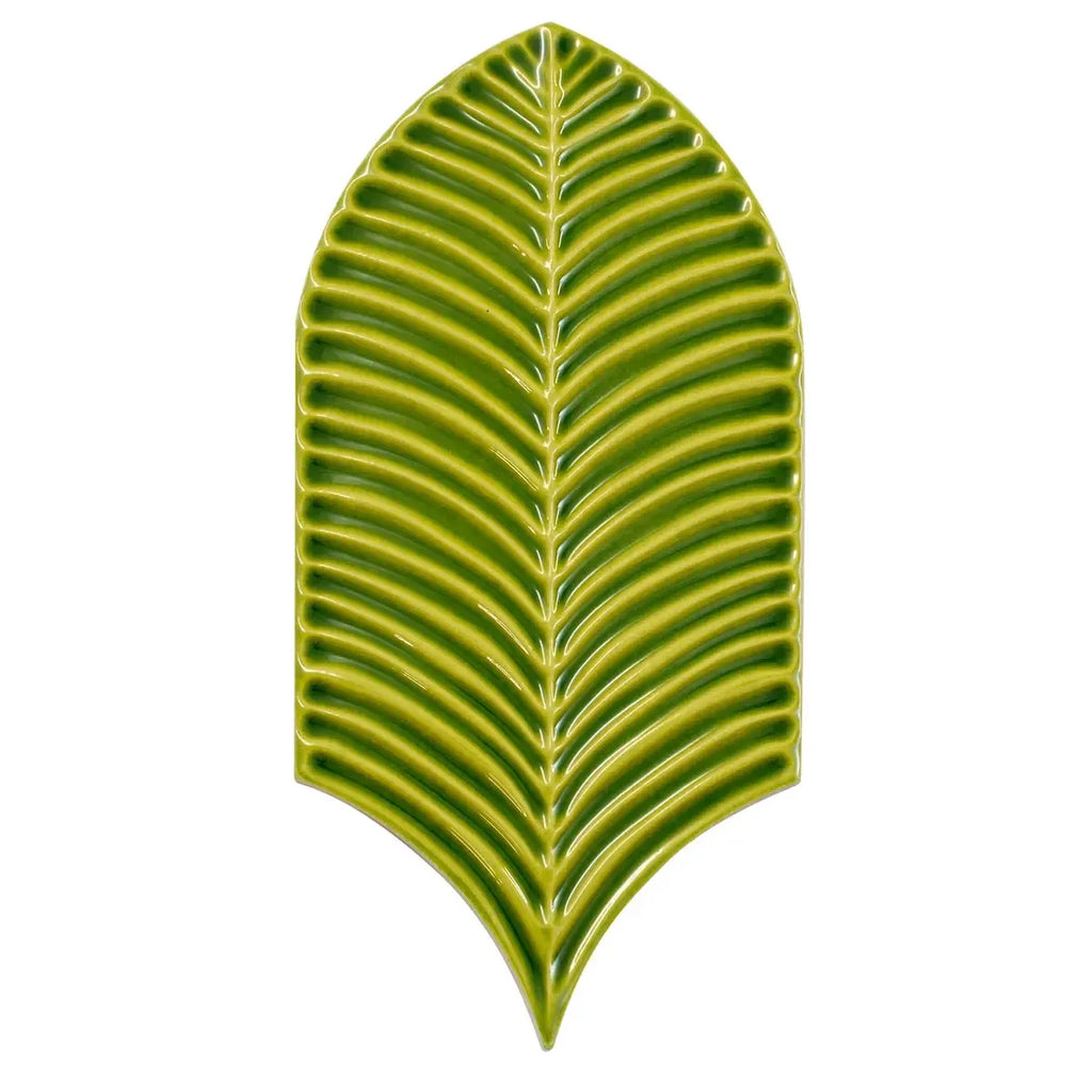 Plume Apple Feather Ceramic Tile | Tile Club