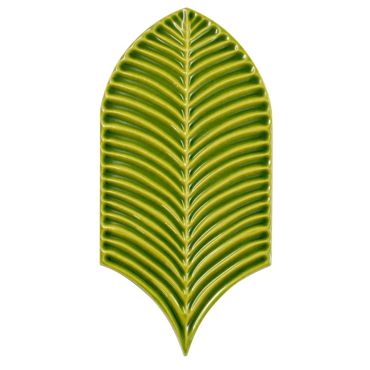 Plume Apple Feather Ceramic Tile | Tile Club
