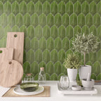 Plume Apple Feather Ceramic Tile | Tile Club