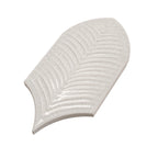 Plume Crystal Crackle Feather Ceramic Tile | Tile Club