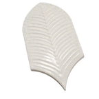 Plume Crystal Crackle Feather Ceramic Tile | Tile Club