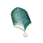 Plume Jade Feather Ceramic Tile | Tile Club