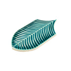 Plume Jade Feather Ceramic Tile | Tile Club