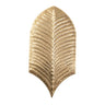 Plume Metallic Gold Feather Ceramic Tile