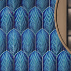 Plume Water Ceramic Feather Tile
