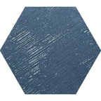 Portuguese Blue Dimension Hex Porcelain Tile | Tile Club