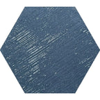 Portuguese Blue Dimension Hex Porcelain Tile | Tile Club