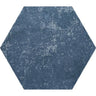 Portuguese Blue Dimension Hex Porcelain Tile