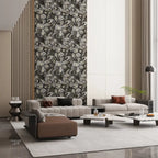 Preciosa Black Geode and Gold Porcelain Tile | Tile Club