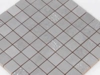Mistery Gray Textured Ceramic Mosaic Tile Sample