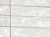 La Riviera Blanc Ceramic Subway Tile 2.5x8 Sample