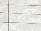 La Riviera Blanc Ceramic Subway Tile 2.5x8
