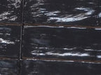 Mallorca Black Ceramic Subway Tile 2.5x8 Sample