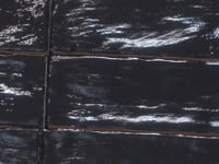 Mallorca Black Ceramic Subway Tile 2.5x8