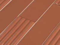 Groove Terracotta Deco Gloss Sample