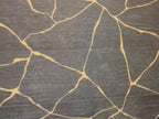 Kasai Notte Kintsugi 10x60" Rectified Porcelain Tile Sample