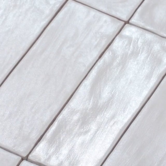 Mallorca White Ceramic Subway Tile 2.5x8