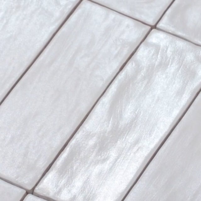 Mallorca White Ceramic Subway Tile 2.5x8