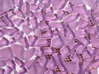 Diamond Mauve Rose Glass Pebble Mosaic Tile