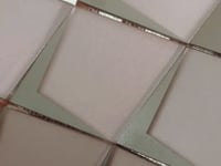 Blush Frost Diamond Glass Mosaic Tile