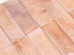 Luna Arc Pink 2.5x8 Ceramic Subway Tile
