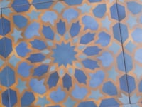Amira Samarkand Blue Sample