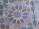 Amira Samarkand Blue Patterned Porcelain Tile
