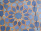 Amira Samarkand Blue Patterned Porcelain Tile