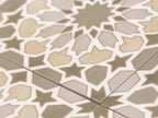 Amira Regal Taupe and Gold Sample