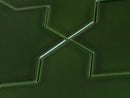 Santa Barbara Emerald Green Cross Ceramic Tile