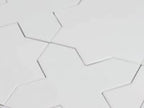 Santa Barbara Matte White Cross Sample