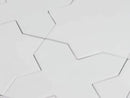 Santa Barbara Glossy White Cross Ceramic Tile