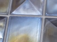 Prism Storm Beveled Brick Glass Mosaic Tile