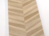 Japandi Textured Chevron Light Wood