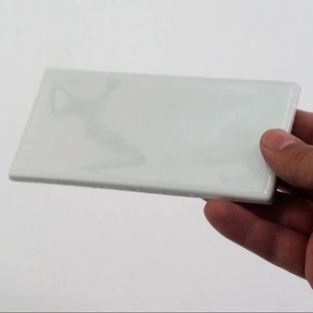 Chateau White 3X6 Ceramic Subway Tile