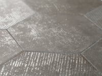 Ink Black Dimension Porcelain Hexagon Tile