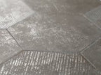 Ink Black Dimension Porcelain Hexagon Tile Sample