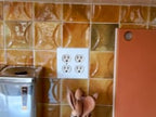 Luna Arc Caramel 4x4 Ceramic Square Tile