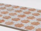 Sultana Celeste Terracotta Porcelain Tile 12x22 Sample