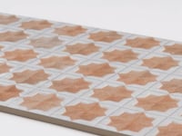 Sultana Celeste Terracotta Porcelain Tile 12x22 Sample