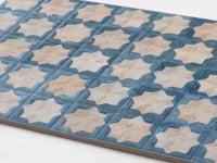 Sultana Celeste Blue Porcelain Tile 12x22 Sample