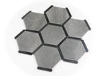 Montura Gray Cement Porcelain Hexagon Tile