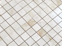 Emporio Quartz Cream 2x2 Porcelain Mosaic Sample