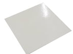 Grazioso Canvas Minimalist White Porcelain Square Tile Sample