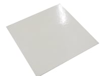Grazioso Canvas Minimalist White Porcelain Square Tile Sample