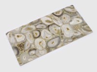 Preciosa Beige Geode and Gold Porcelain Tile Sample