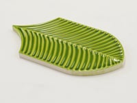 Plume Apple Feather Ceramic Tile Sample